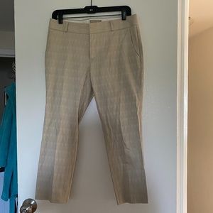 Banana Republic Hamptons Pant - Crop, Patterned